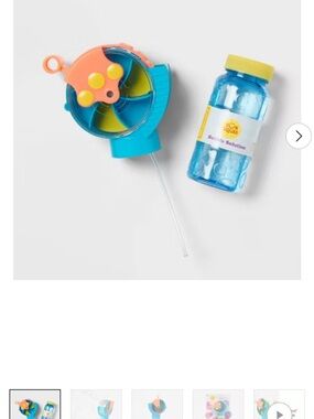 Ultra Spin Bubbles - Sun Squad™: Bubble Toy for Kids, Plastic Bubble Blower